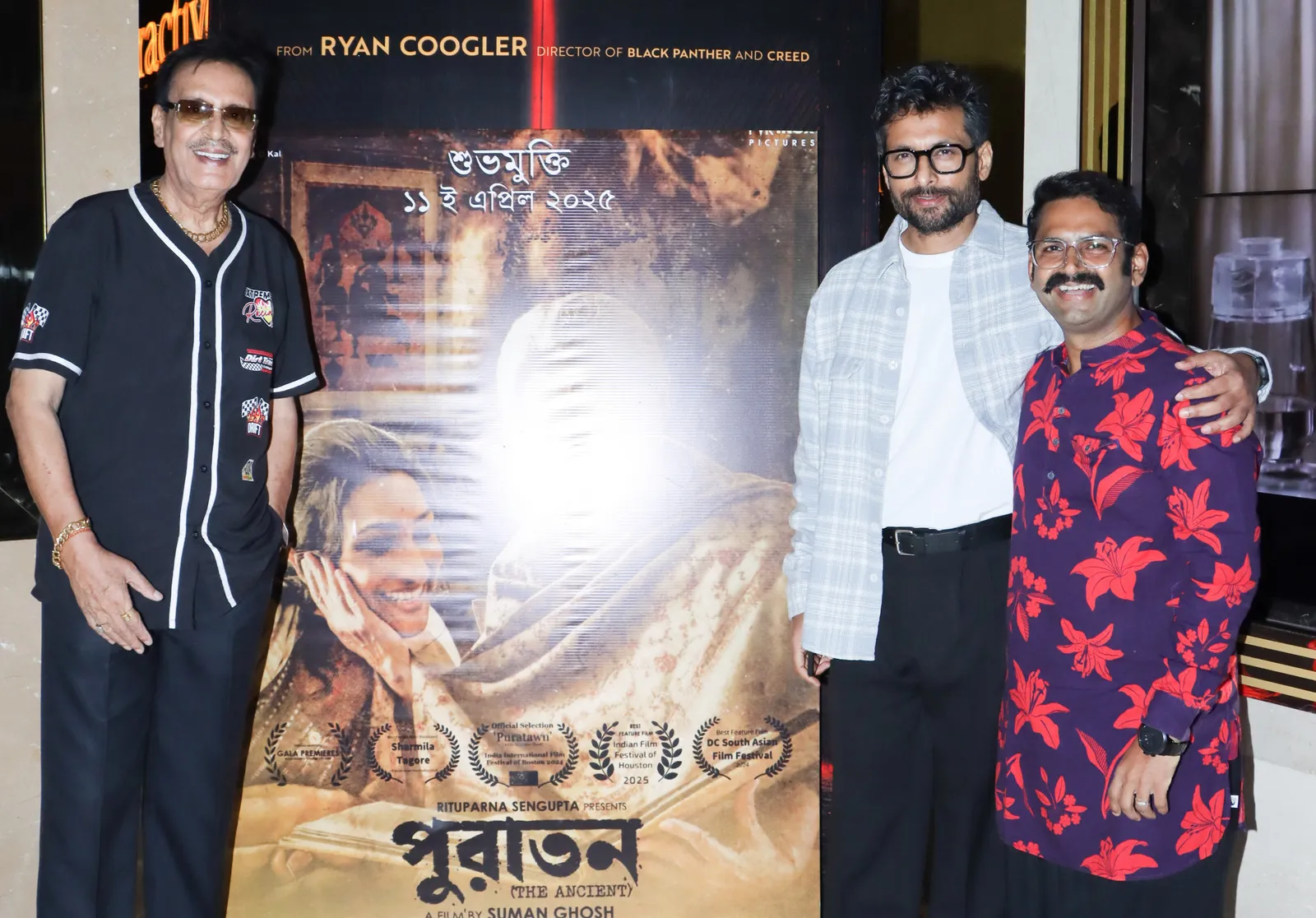 Deepak Parashar with Indranil Sengupta and Sharib Hashmi