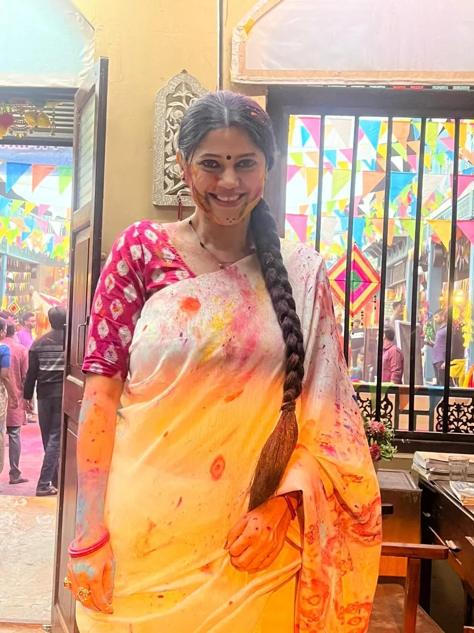 Karuna Pandey, playing the role of Karuna Pandey in Pushpa Impossible