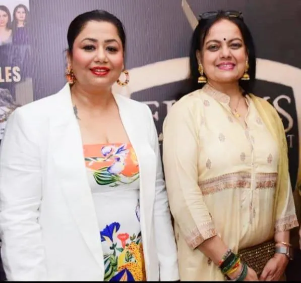 Producer Eram Faridi with 'Fedora' -Sushmita Mukherjee