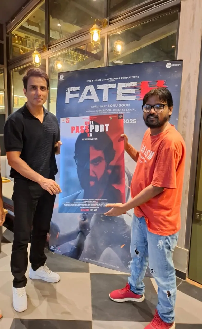 Sonu Sood Unveils First Look Poster of Arjun Raj's 'Khel Passport Ka' (1)