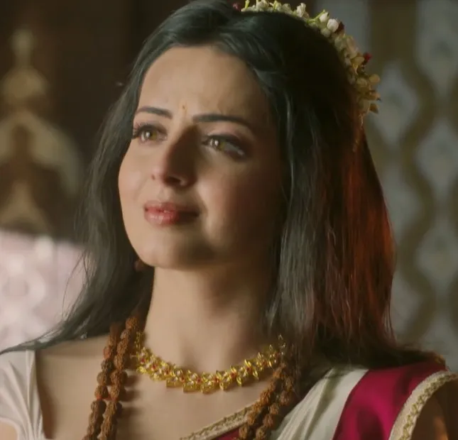 Shrenu Parikh, playing the role of Parvati, in Ganesh Kartikey