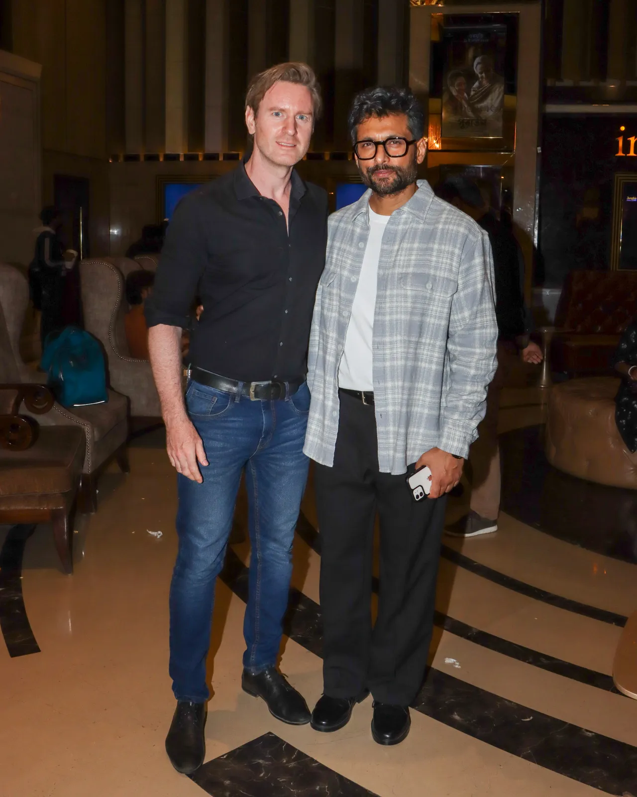 Alex O Neil with Indranil Sengupta