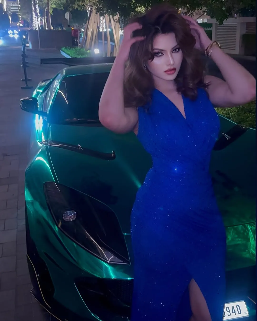 Urvashi Rautela Buys Ferrari 812 GTS Mansory Stallone