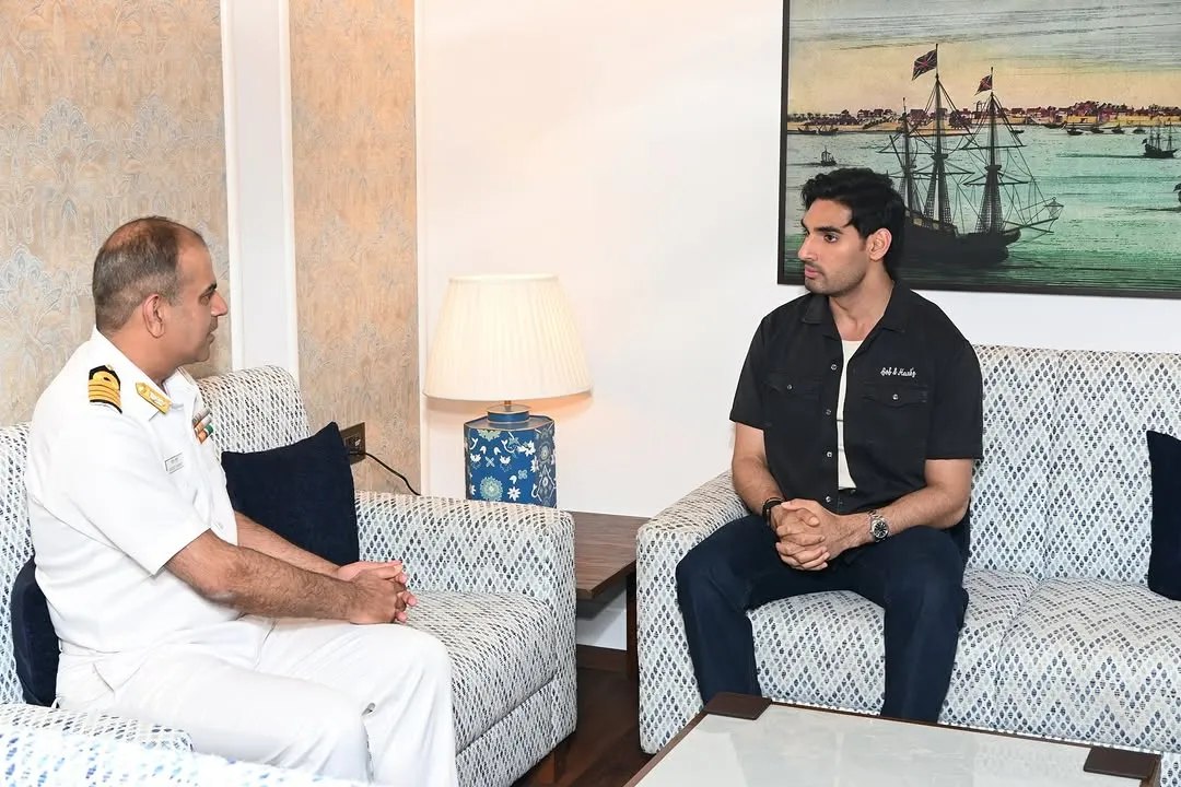 Ahan Shetty Shares Patriotic Message on Navy Day