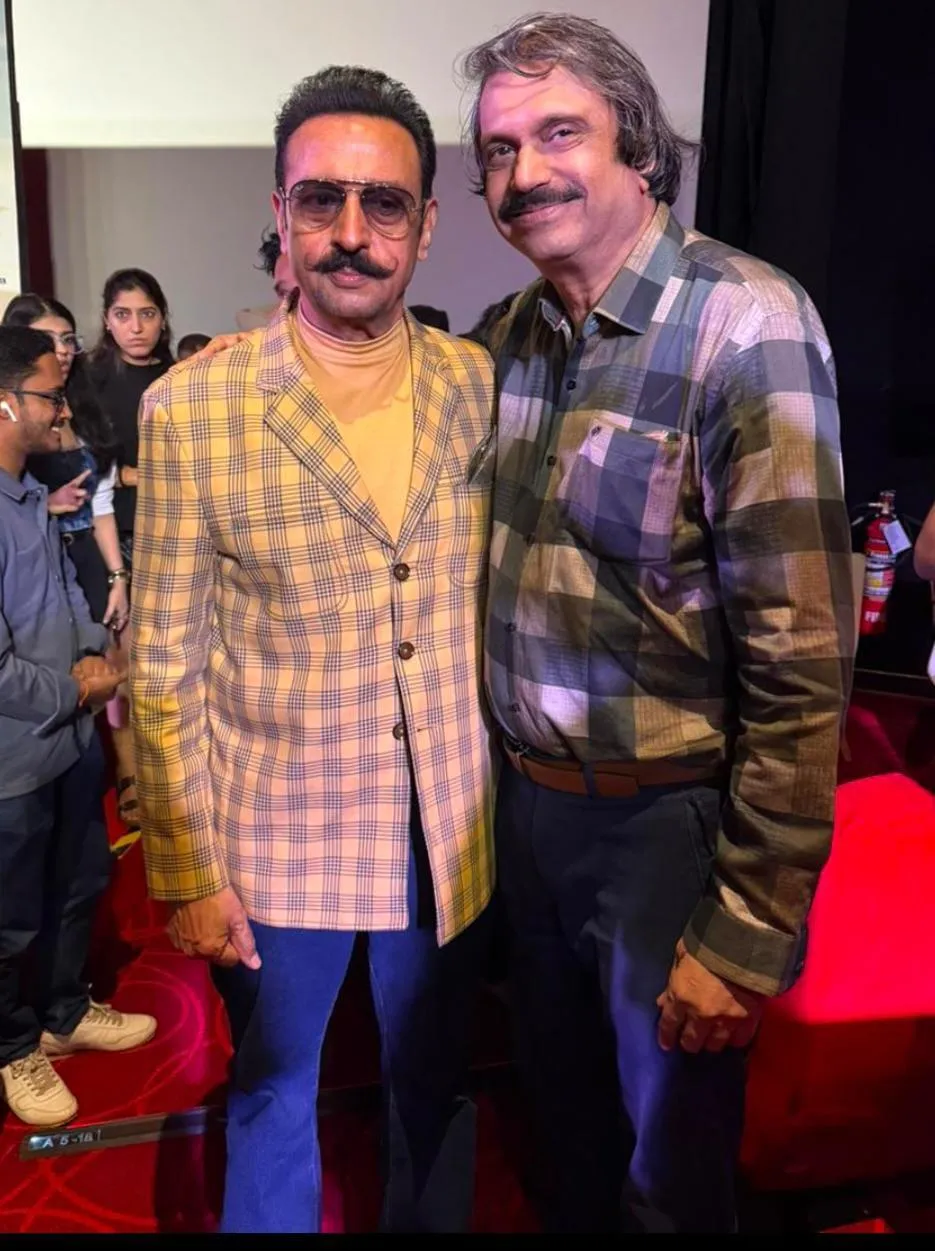 Gulshan Grover with Chaitanya Padukone at  Heer Express event