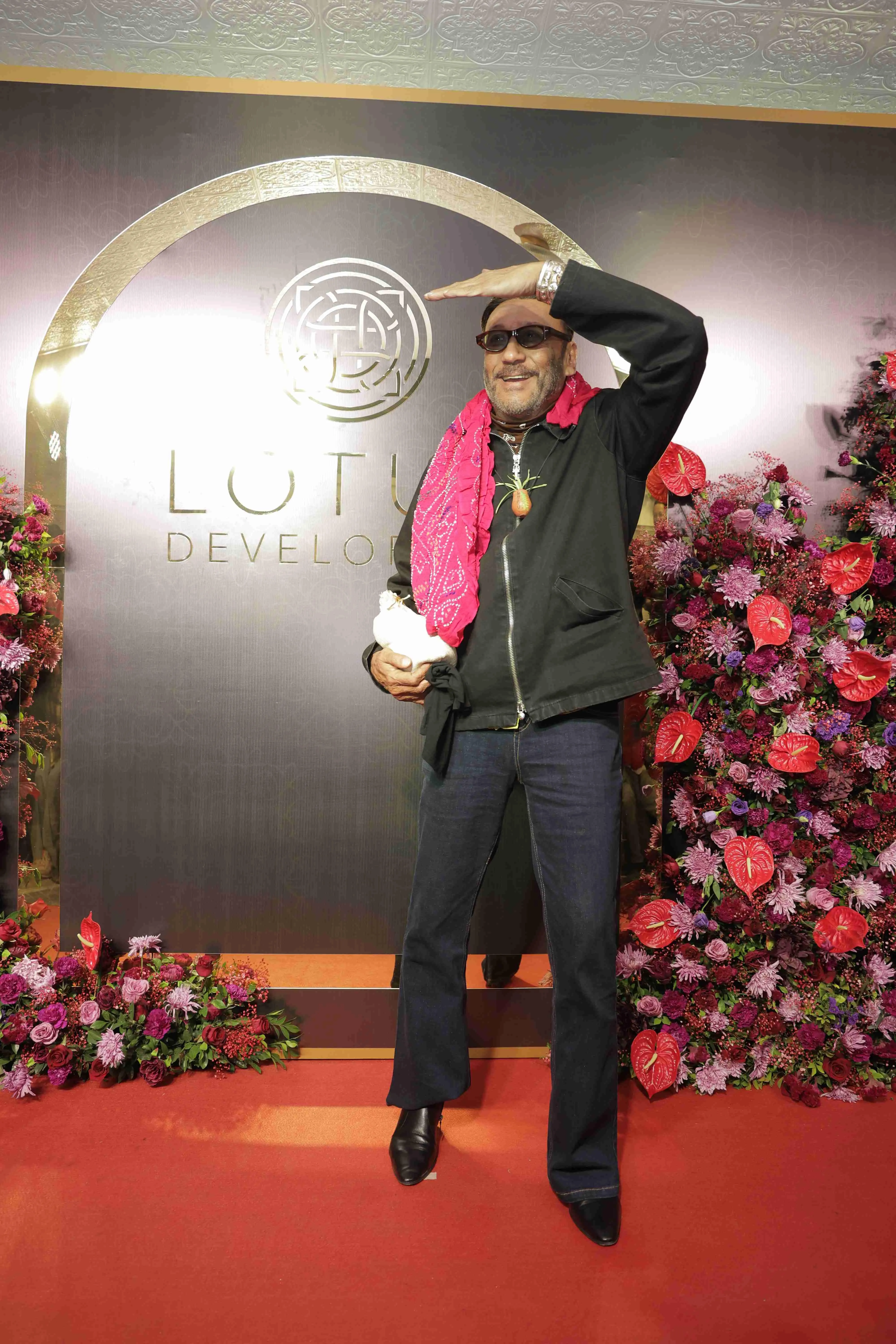 Jackie Shroff joins producer Anand Pandit at his recently renovated Juhu residence, where he hosted an intimate gathering to mark his 62nd birthday on December 21.