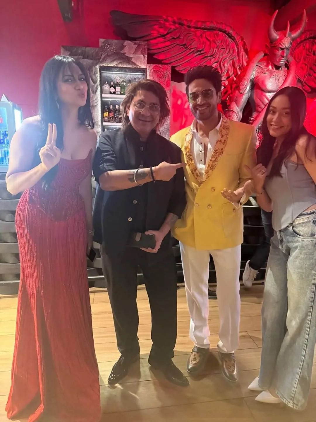 Rajan shahi in Gaurav Khanna Birthday