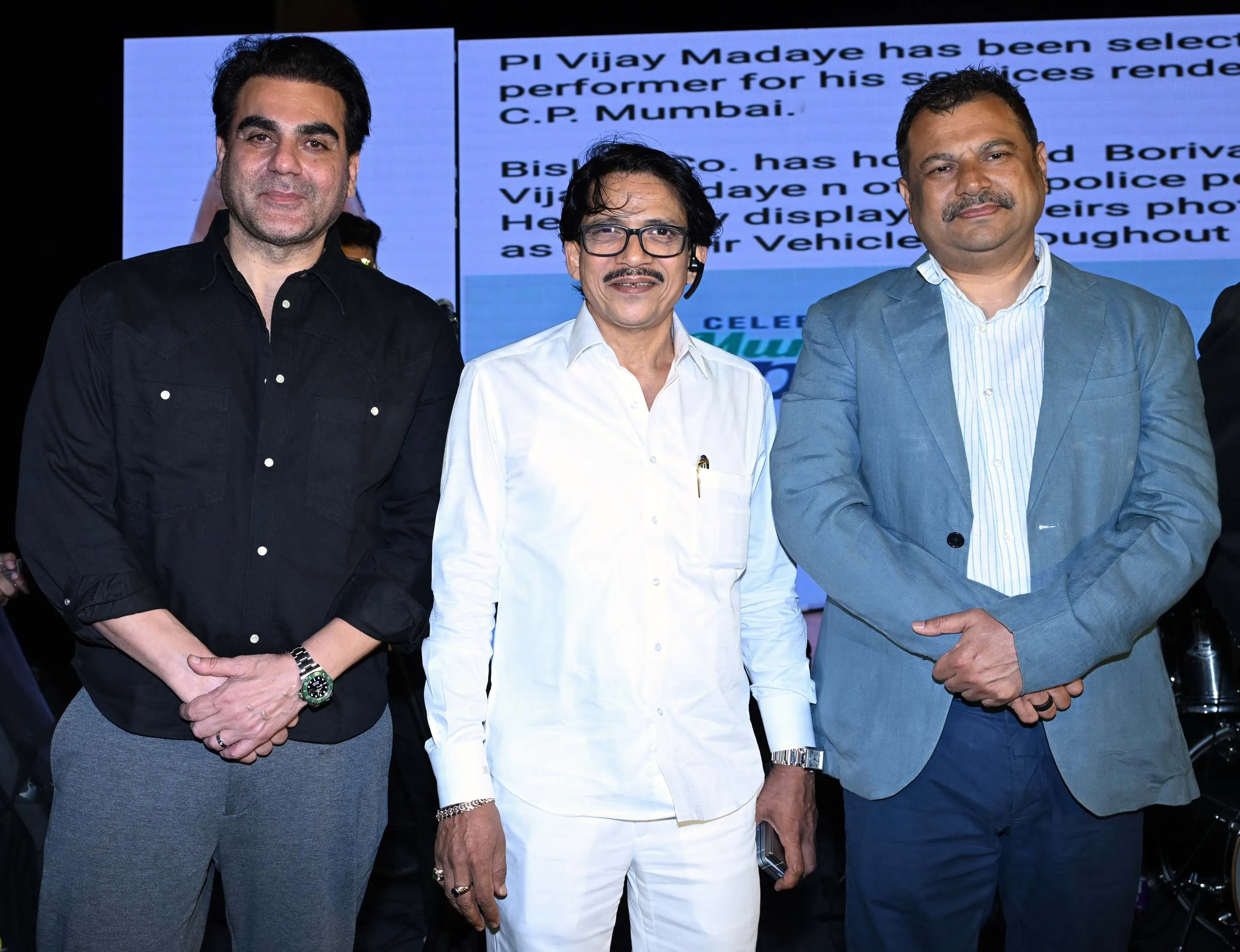 Arbaaz Khan ,Ronnie Rodrigues & Brijesh Singh