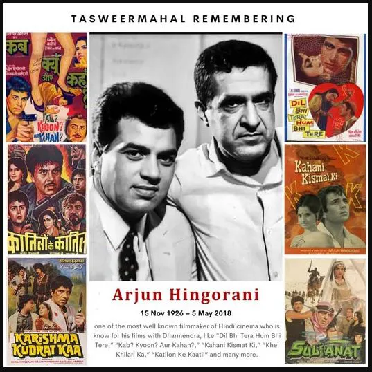 Dharmendra–Hingorani: A streak of successful films