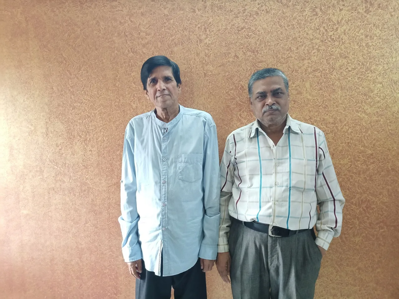 SHANTISWAROOP TRIPATHI WITH MUSRRAT SAYYAD