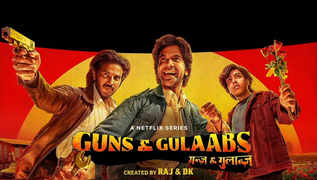 Guns & Gulaabs - Rajkummar Rao, Adarsh Gourav Rev Up Riotous Retro Ride