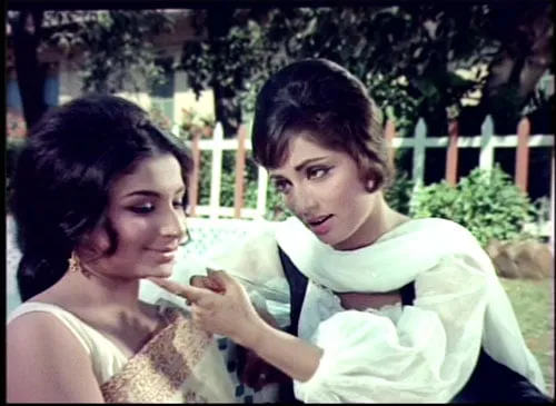 Sadhana and Sharmila Tagore