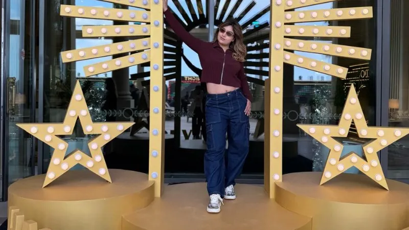 Sana Raees Khan welcomes the New Year in the glittering city of Dubai