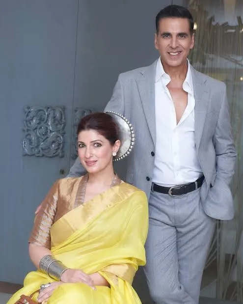 Akshay Kumar with wife Twinkle Khanna