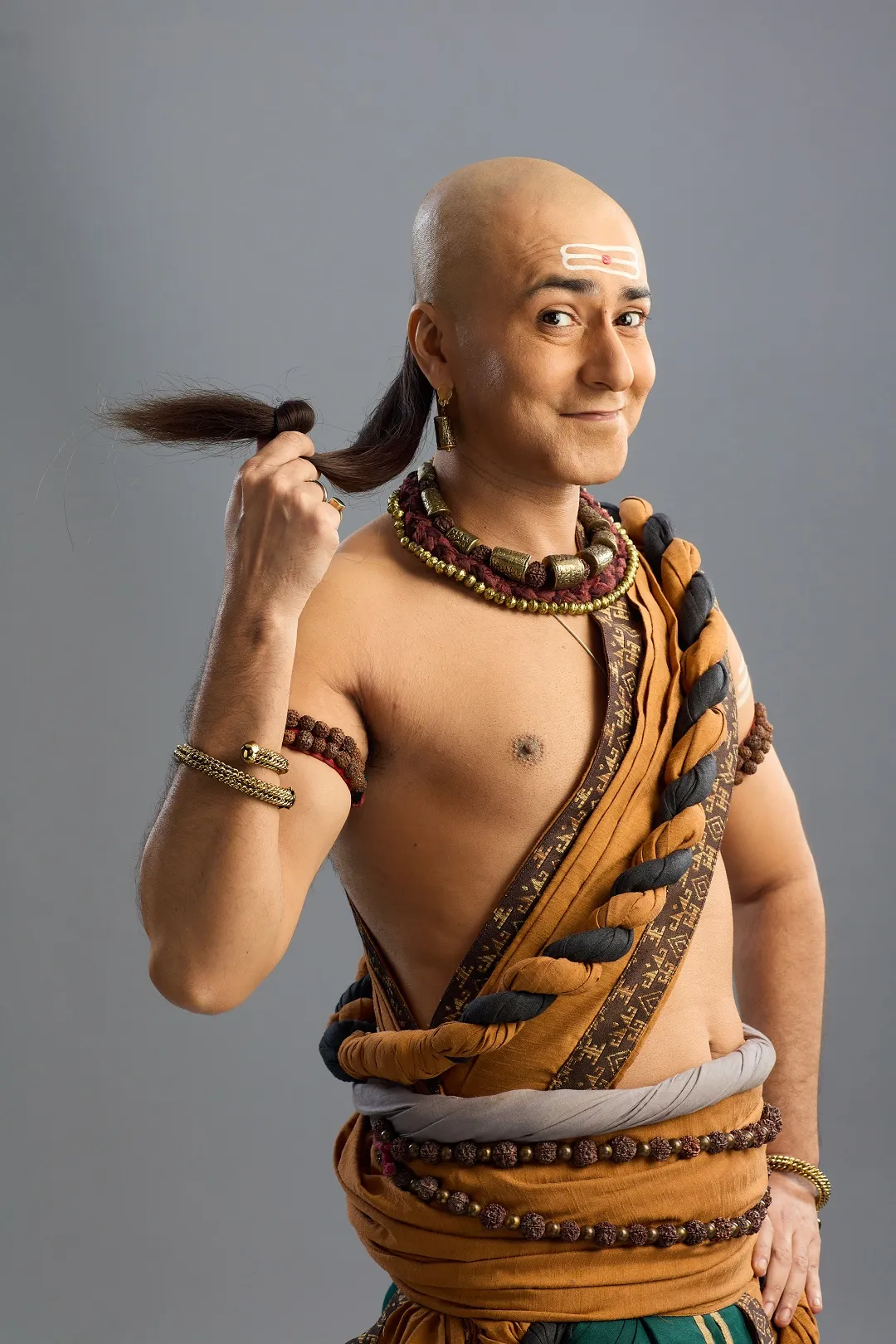 Krishna Bharadwaj, who essays the role of Tenali in Tenali Rama