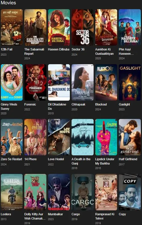 Vikrant Massey filmography