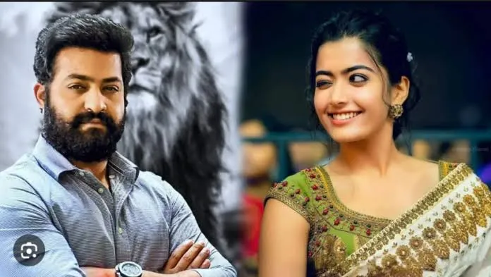Jr. NTR and Rashmika Mandanna in Dragon movie