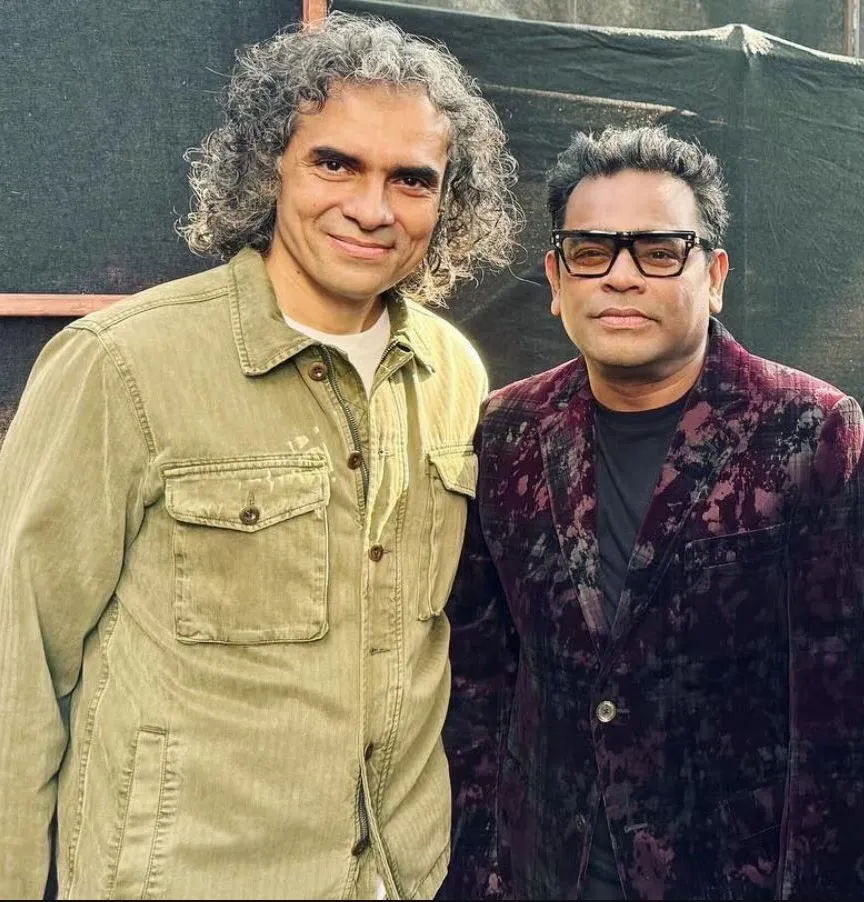 Imtiaz shared that when they recorded the final version, A.R. Rahman was not in India.