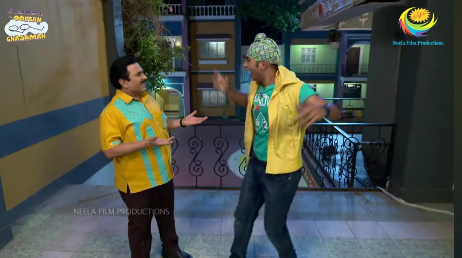 Jethalal gets curious. Gogi cheerfully says his team won the cricket match