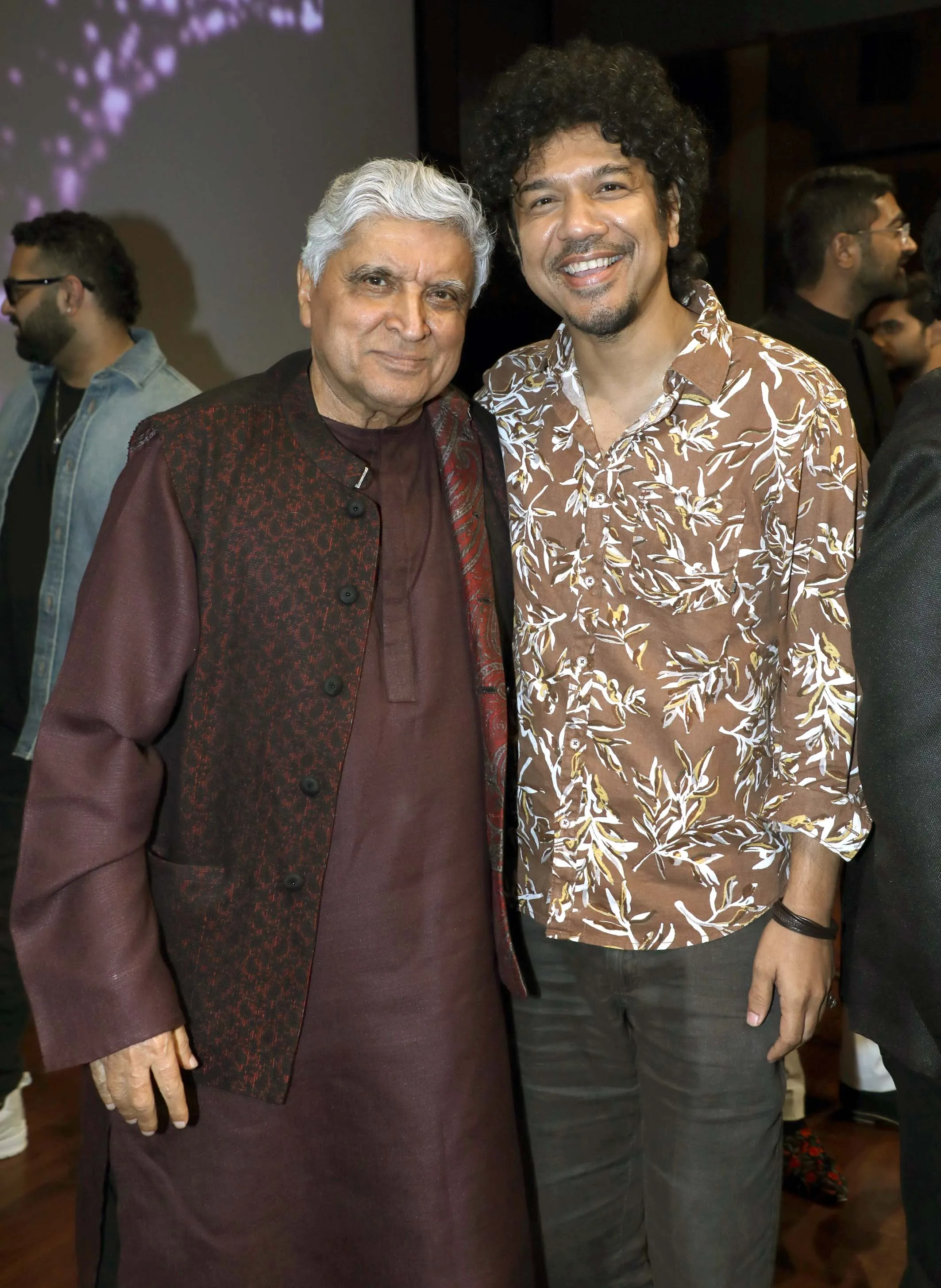Javed Akhtar & Papon