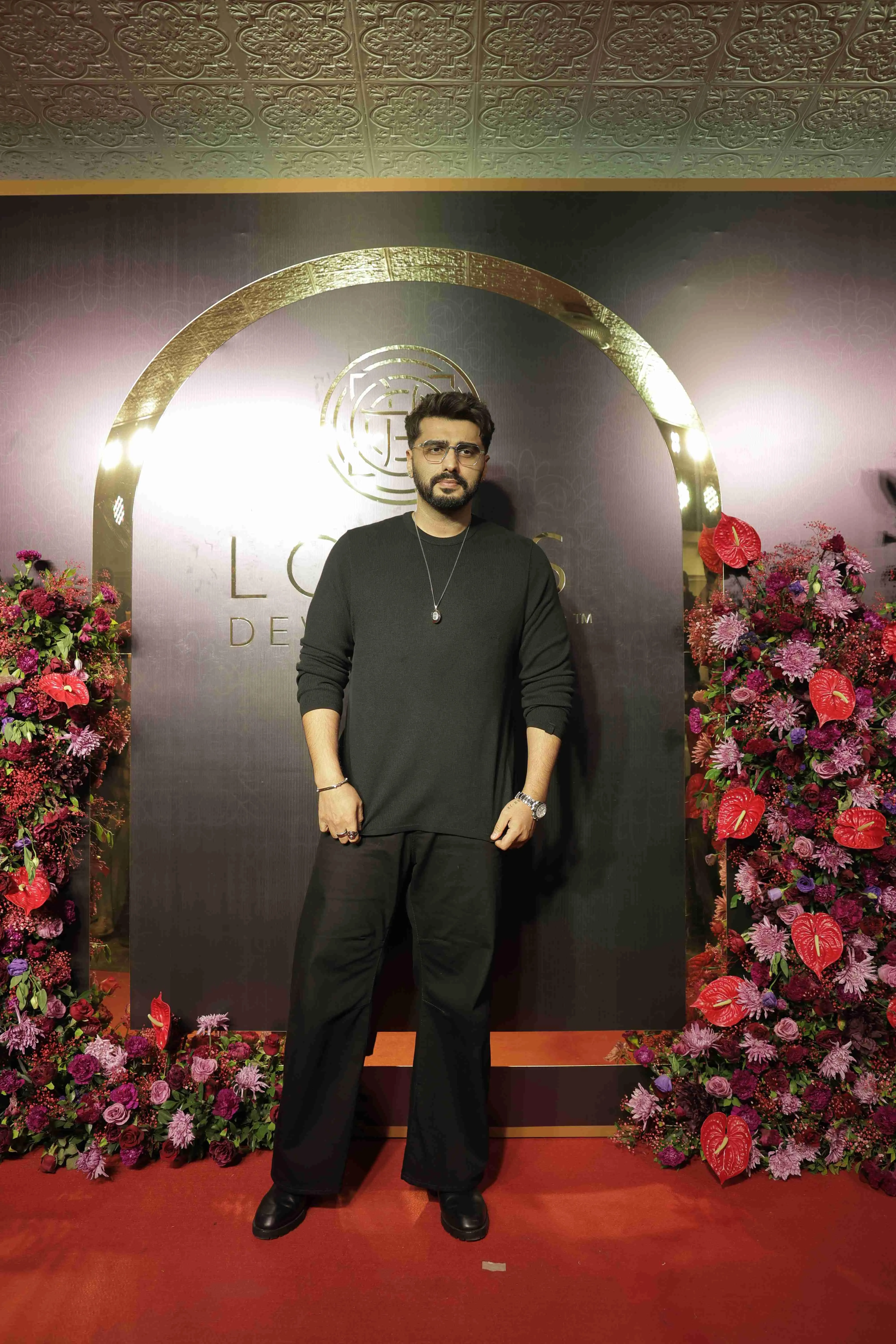 Arjun Kapoor joins producer Anand Pandit at his recently renovated Juhu residence, where he hosted an intimate gathering to mark his 62nd birthday on December 21