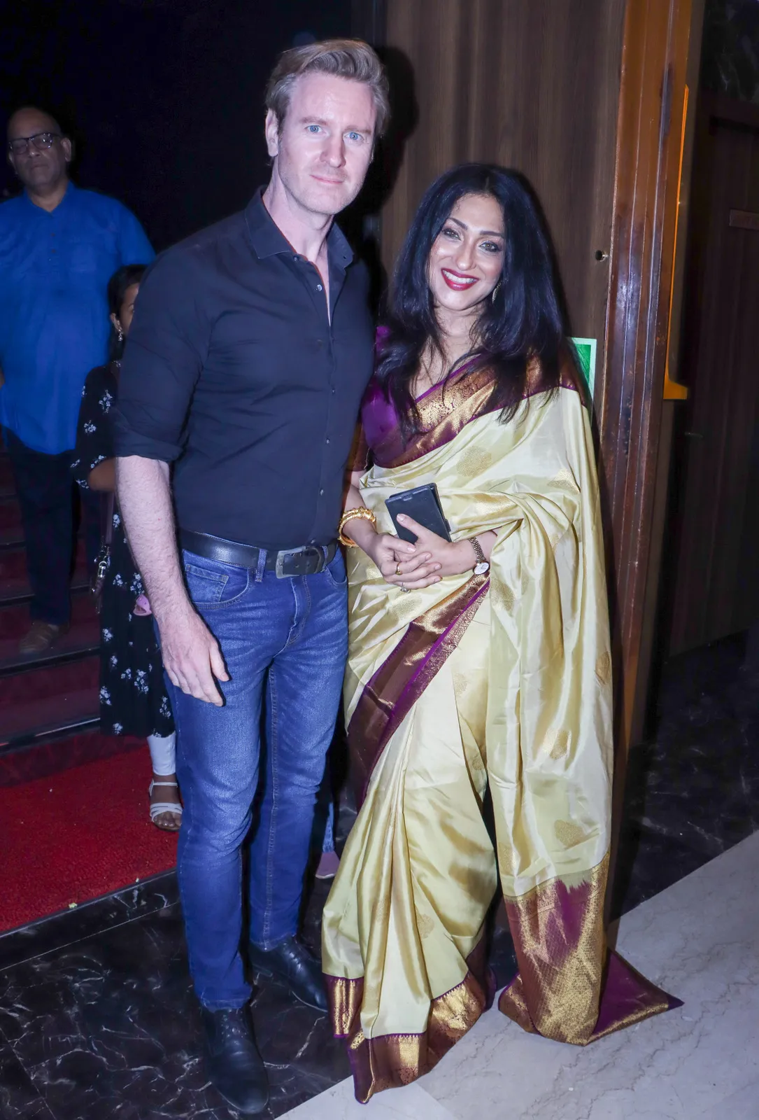 Rituparna Sengupta with Alex O Neil