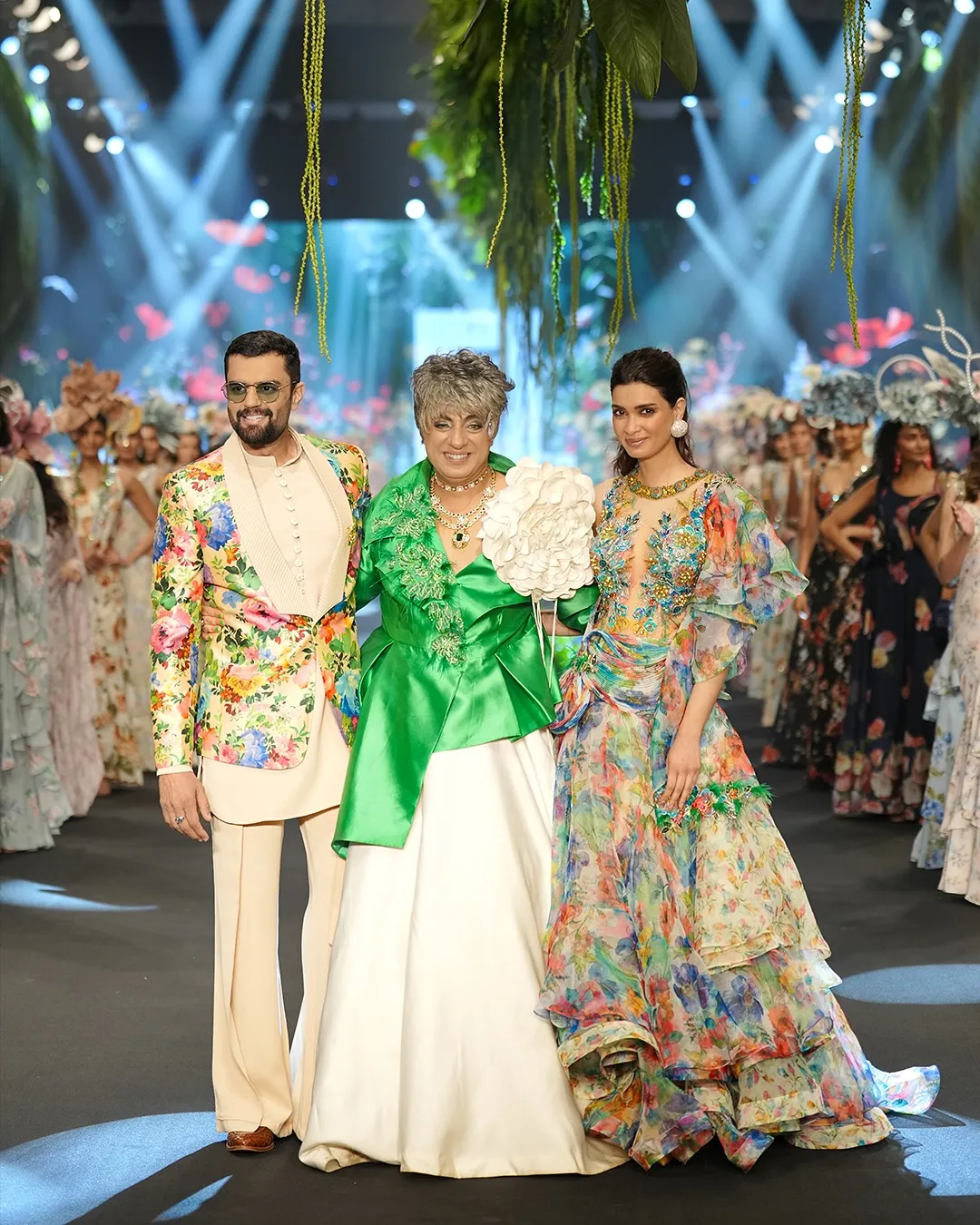 GICW--Mumbai Edition witnessed a spectacular showcase as celebrated designer Rohit Verma unveiled his latest collection, Mystical Garden.