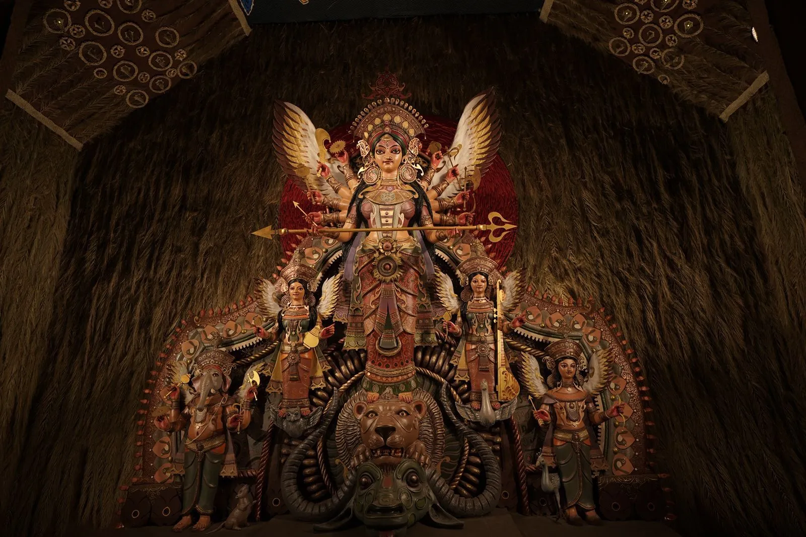 Durga Puja Theme Shabdo Highlights Vanishing Nature