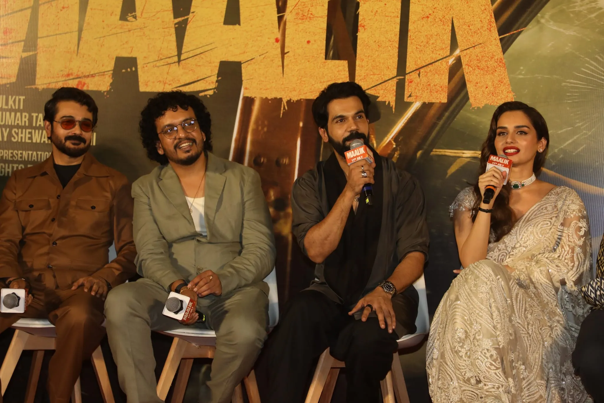 Maalik trailer launch