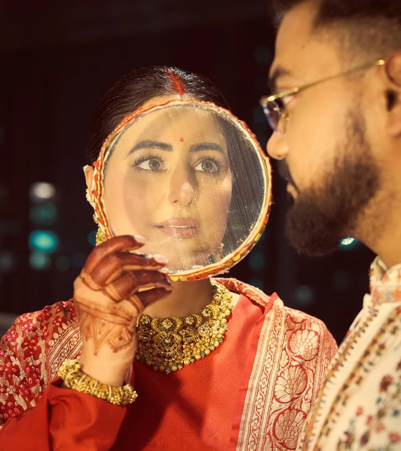 First Pictures: Palak Muchhal ties the knot with Mithoon Sharma