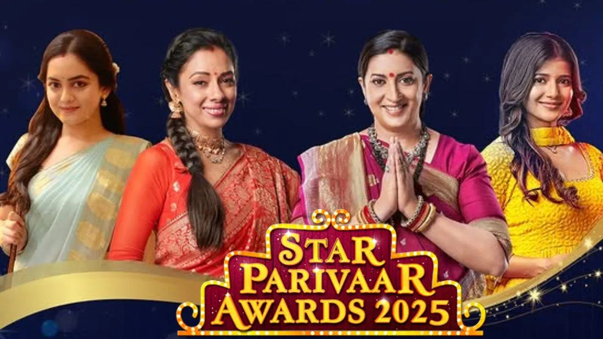 Star Parivaar Awards 2025 FULL Winners List: Rupali Ganguly, Smriti Irani,  Samridhii Shukla Win SPA 2025 Winners List| Star Parivaar Awards 2025  Winners List In Each Category