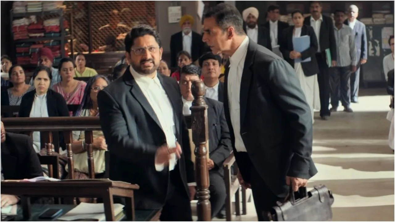 Jolly LLB 3 teaser Akshay Kumar Arshad Warsi courtroom clash turns into a  laugh riot