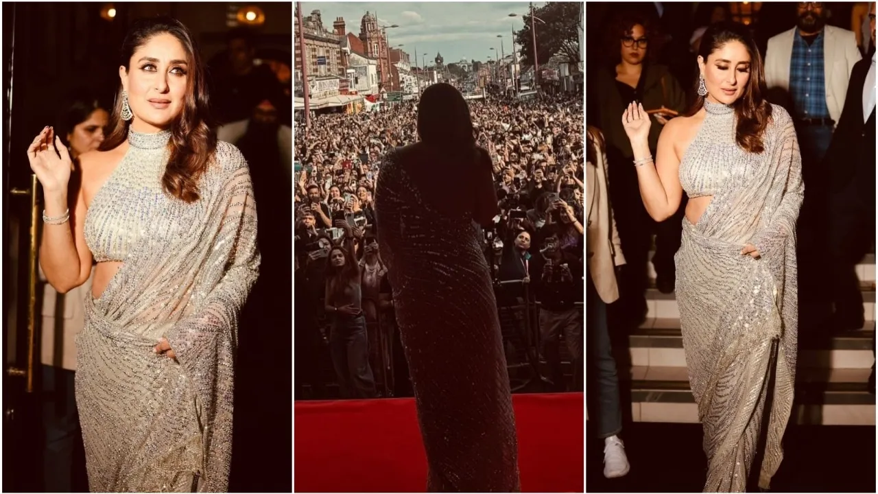 Kareena Kapoor slays in silver at Birmingham event, fans flock in a flurry  - India Today