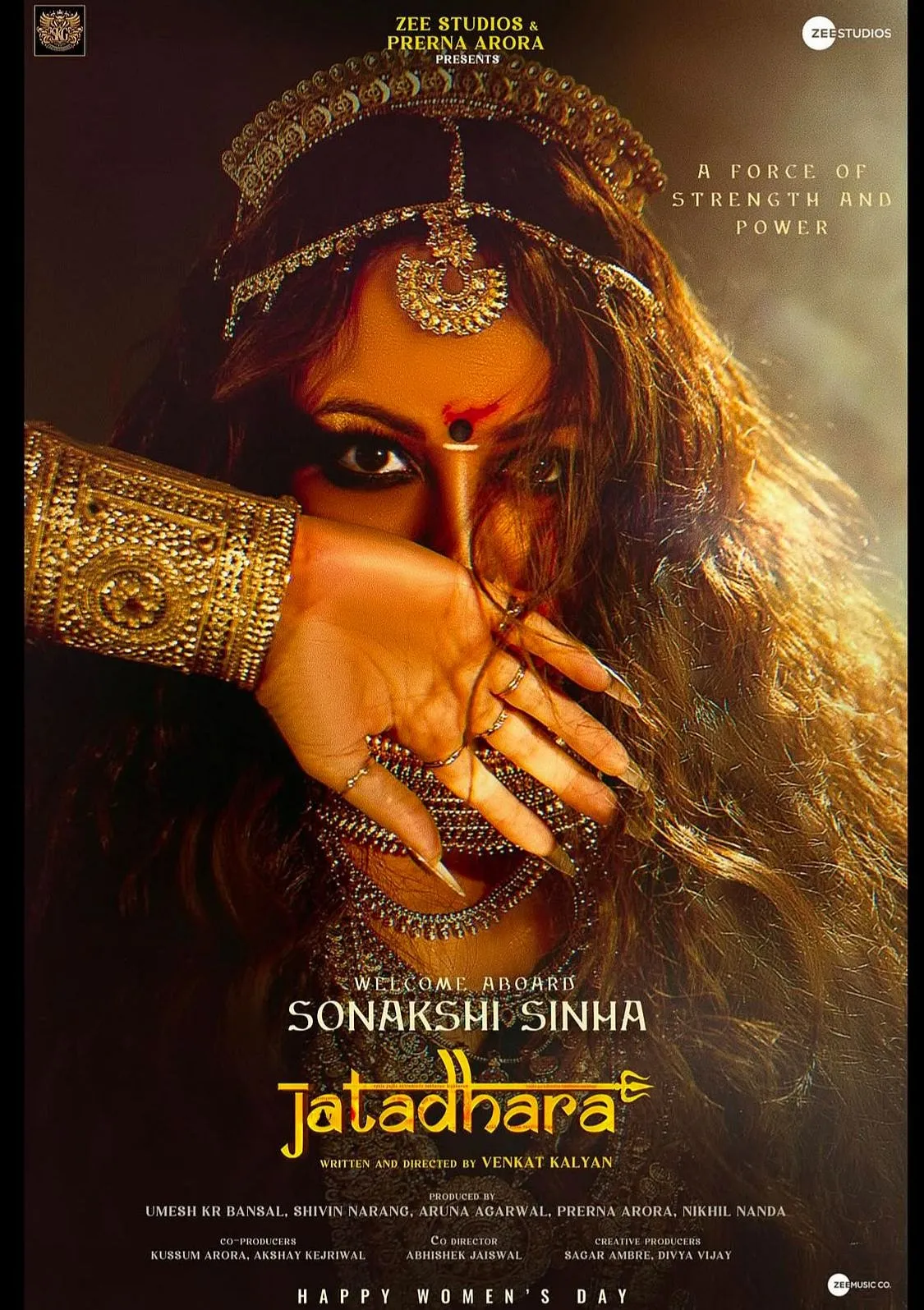 Sonakshi will soon be seen in the upcoming projects ‘Jatadhari’ and ‘Nikita Roy’.