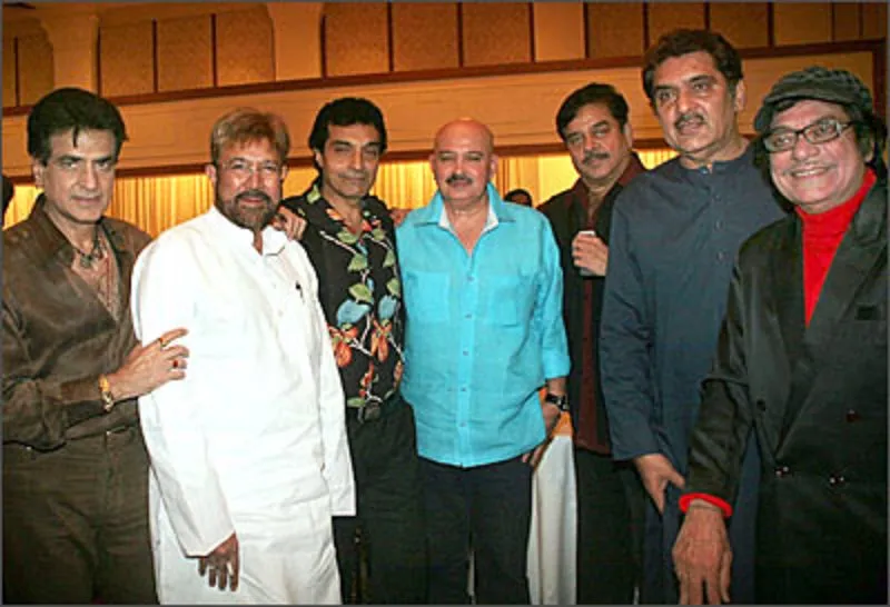 Movies N Memories on X: "Bollywood veterans Jeetendra, Rajesh Khanna, Dheeraj  Kumar, Rakesh Roshan, Shatrughan Sinha, Raza Murad and Jagdeep at an event  @RakeshRoshan_N @ShatruganSinha @TusshKapoor @mrsfunnybones @iHrithik  @NavedJafri_BOO ...
