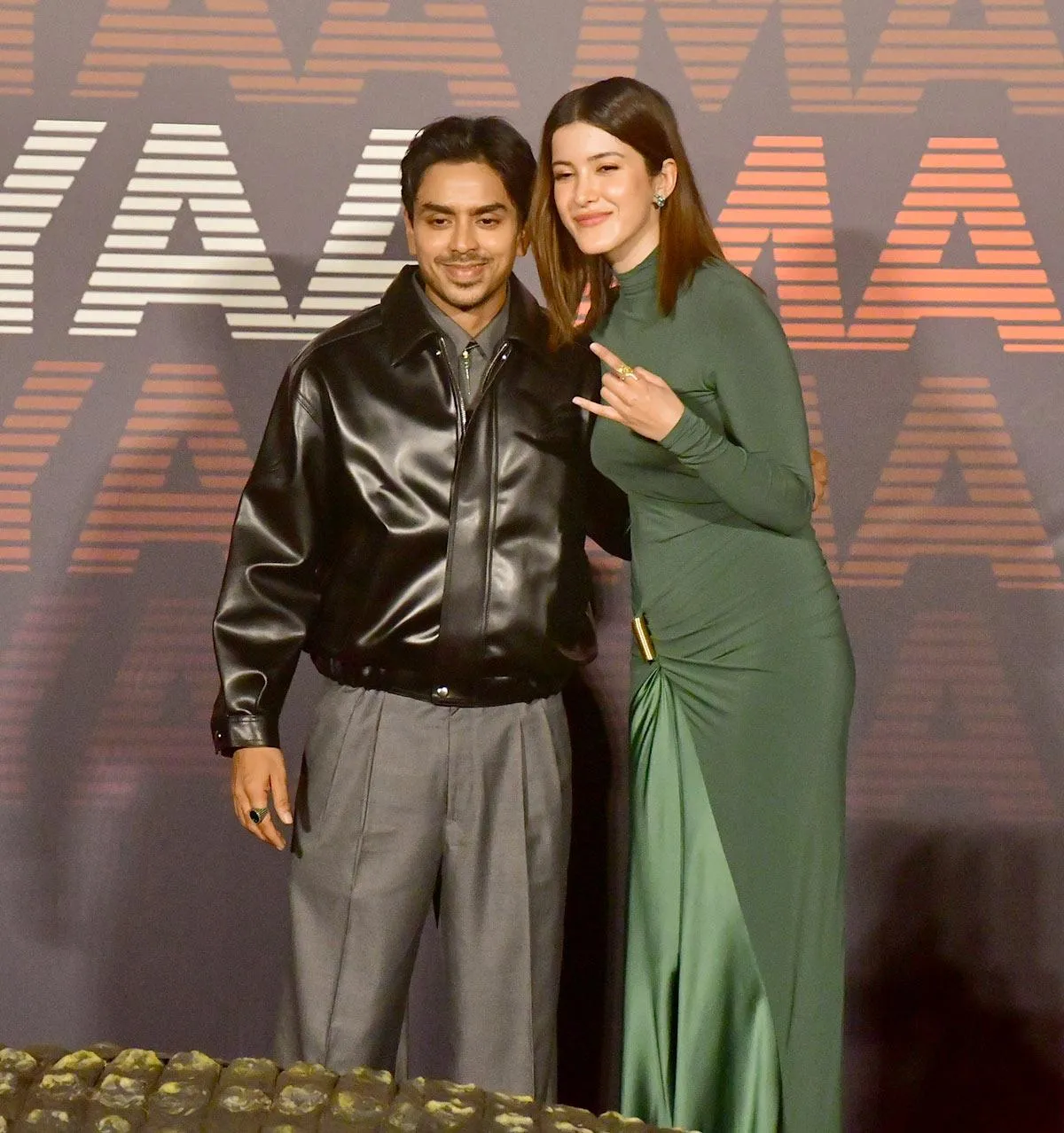 Adarsh Gourav and Shanaya Kapoor