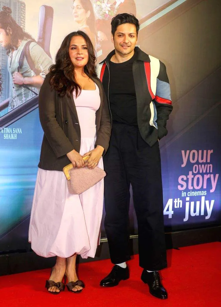 Ali Fazal & Richa Chadha