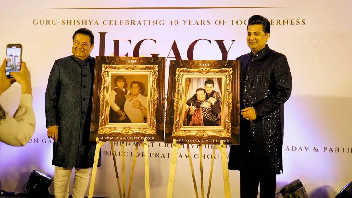 Sumeet Tappoo and Anup Jalota's Album 'Legacy' a runaway success