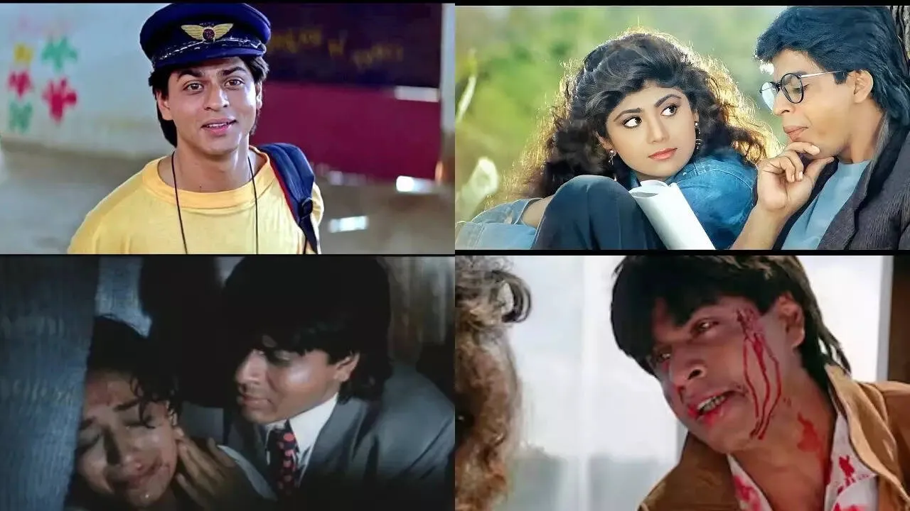 From Darr to Anjaam: Unconventional roles in films portrayed flawlessly by Shah  Rukh Khan