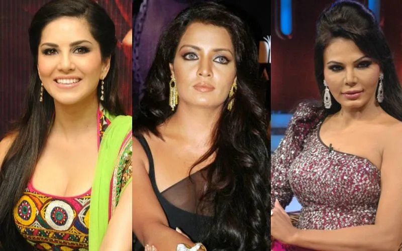Sunny Leone, Meghna Naidu, Rakhi Sawant