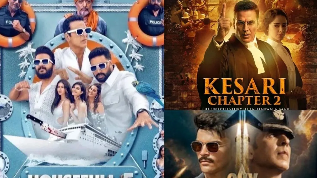 Sky Force, Kesari Chapter 2, Housefull 5: How Akshay Kumar has delivered  three hits in a row this year – Firstpost