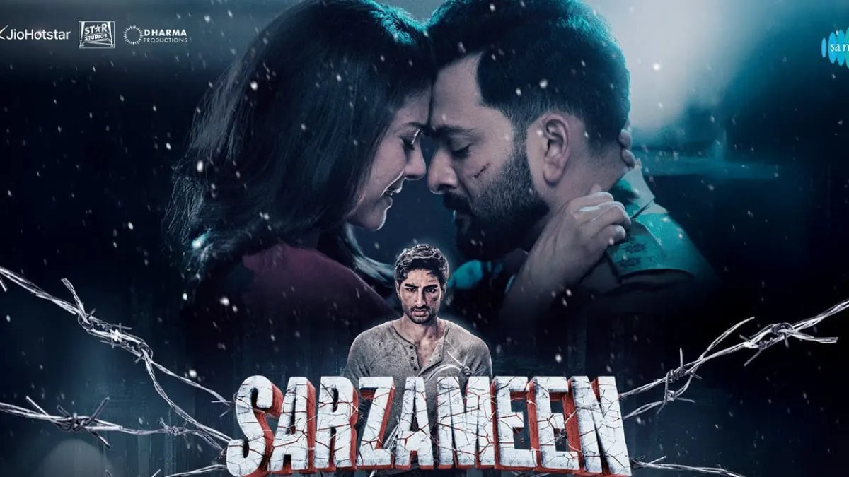 Kajol, Prithviraj Sukumaran, Ibrahim Ali Khan's 'Sarzameen' movie review:  The most forgettable terrorism story