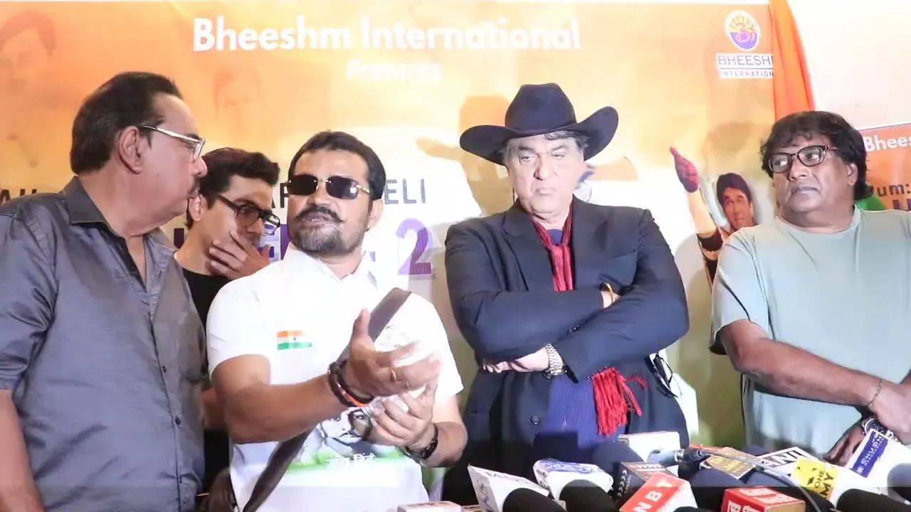 Mukesh khanna Launch Paheli Geet 2 song interview Part 1 #mukeshkhanna