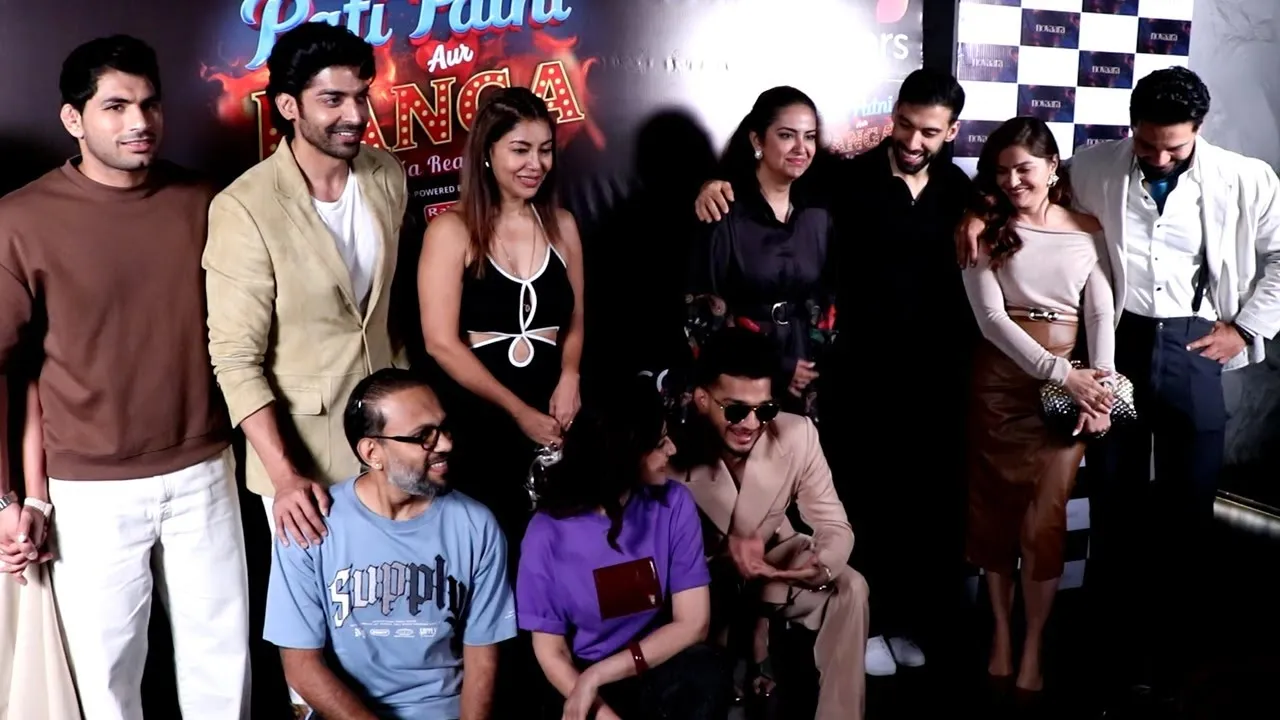 The Red Carpet Pre Launch Party Of Reality Show Pati Patni Aur Panga | MS  shorts