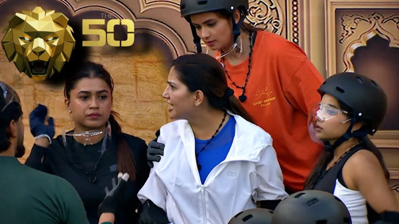 Sapna Choudhary and Adnan Sheikh have a fight