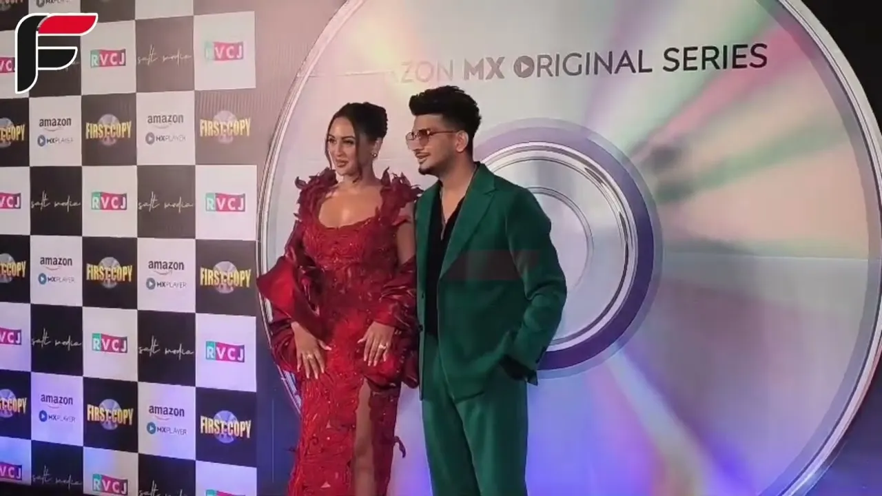 MUNAWAR FARUQUI & KRYSTLE DSOUZA AT FIRST COPY PREMIERE!