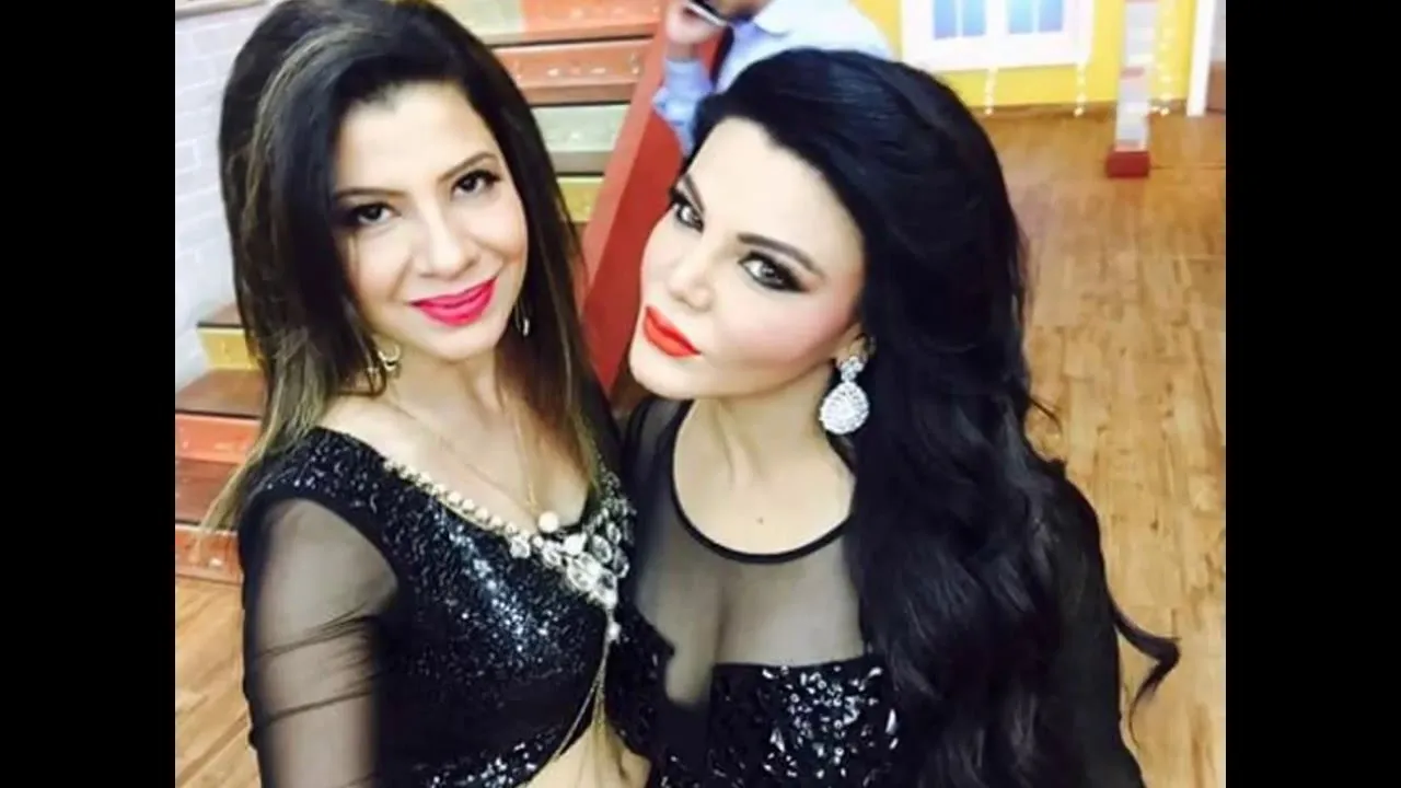 Rakhi Sawnt & Sambhavna Seth on the Sets of Comedy Classes