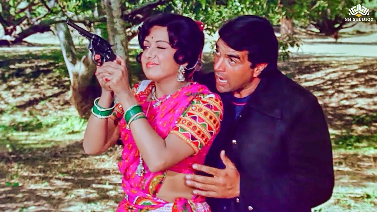 Sholay: Dharmendra, Hema Malini