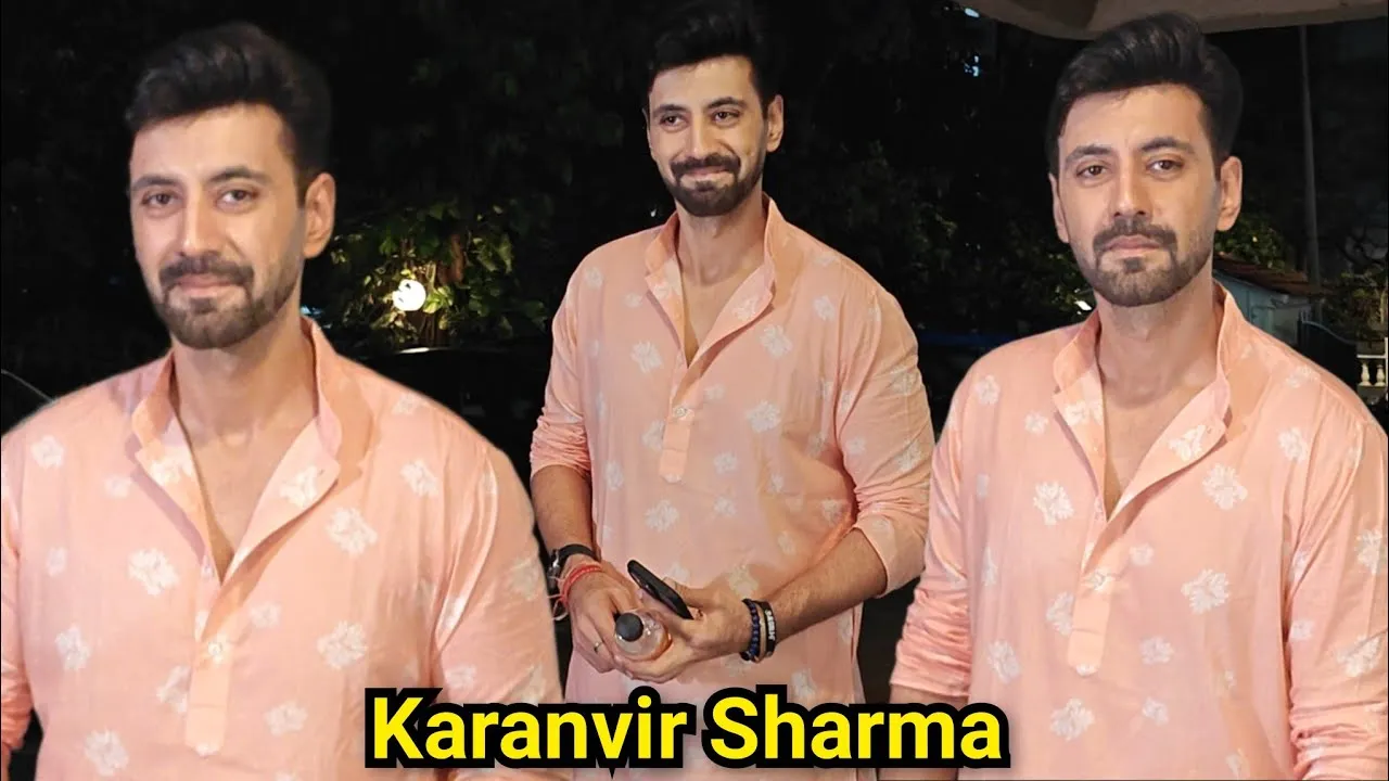 Karanvir Sharma In Festive Mood As He Arrives At Sandip Sikcand’s Ganpati  Bappa Celebration At Home
