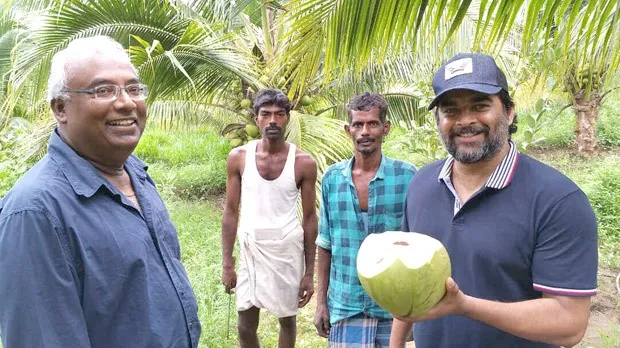 R Madhavan undertakes an eco-friendly project and creates a lush green  coconut field in Tamil Nadu